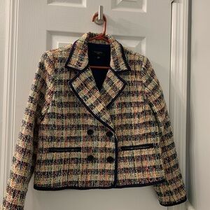 Talbots Tweed Multicolor Blazer. Size 4 Petite 5’3 and under